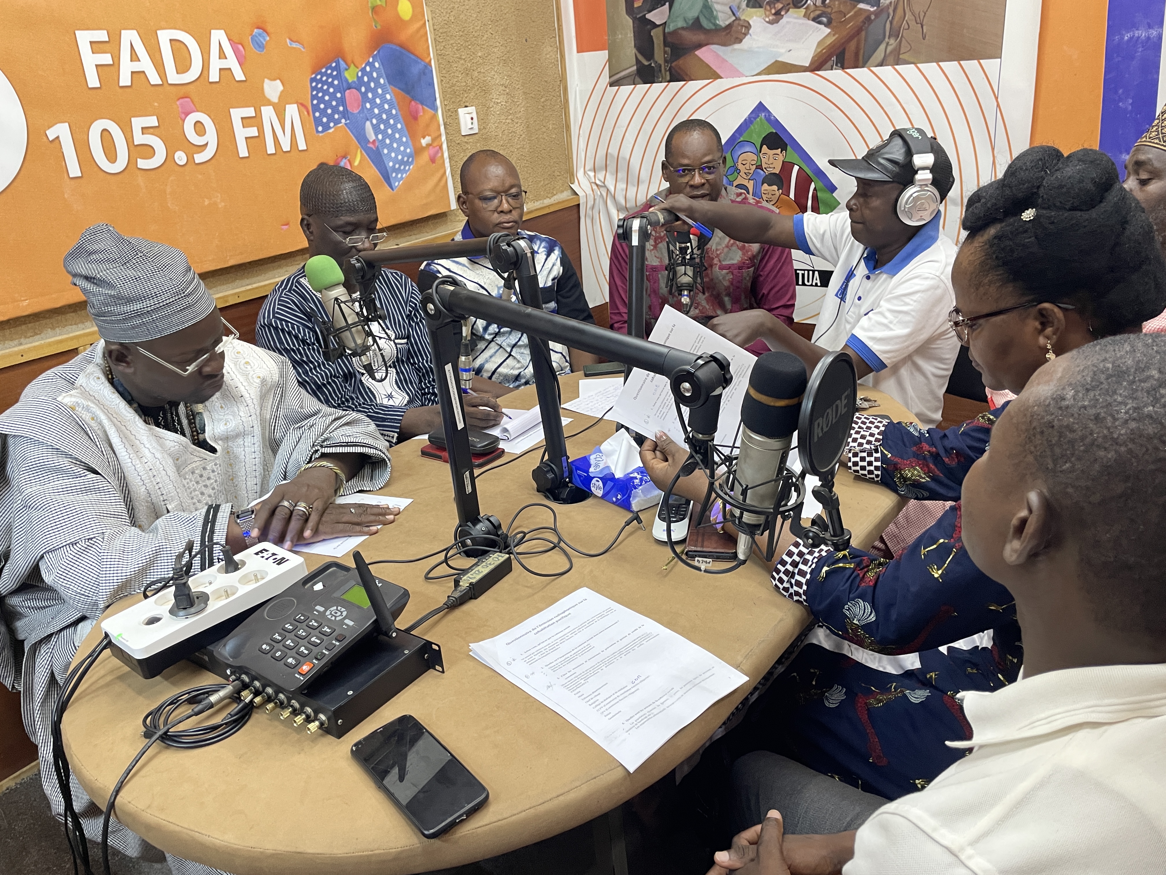 Émissions radiophoniques : la cohésion sociale dans les communes de Fada N’Gourma et Diapangou
